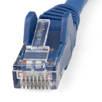 StarTech.com 10m CAT6 Ethernet Kabel, LSZH (Low Smoke Zero Halogen), 10 Gigabit 650MHz 100W PoE RJ45 10GbE UTP Snagless Netwerk Patch Kabel met trekontlasting, Blauw, CAT 6, ETL Gecertificeerd, 24AWG