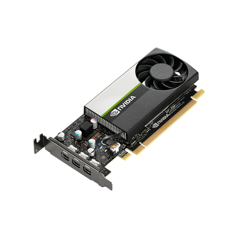 Image of PNY VCNT400-4GB-PB graphics card NVIDIA T400 GDDR6