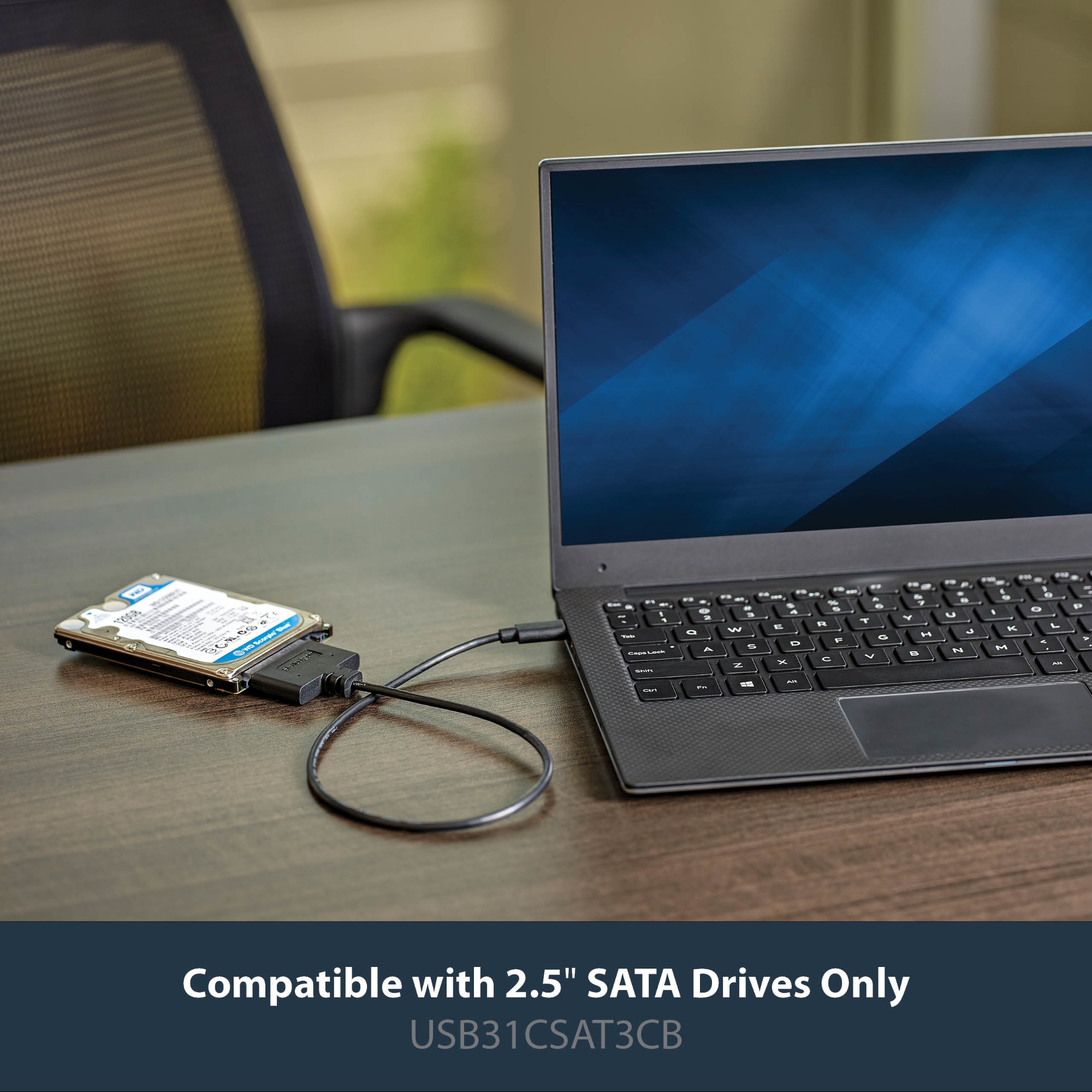 StarTech.com USB 3.1 (10Gbps) Adapter Cable for 2.5&rdquo; SATA Drives - USB-C