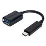 Kensington CA1000 USB-C USB cable USB 3.2 Gen 1 (3.1 Gen 1) USB C USB A Black