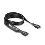 DeLOCK 86055 parallel cable Black 0.5 m