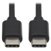 Tripp Lite U040-003-C USB-kablar USB 2.0 0,9 m USB C Svart