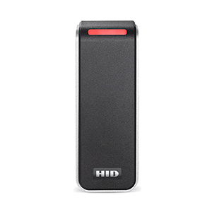 SIGNO 20 smartcard mullion  reader with pigtail  connection, smart profile, Wiegand thumbnail
