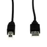 Rocstor Y10C116-B1 USB cable USB 2.0 70.9" (1.8 m) USB A USB B Black