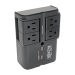 Tripp Lite SK40RUSBB surge protector Black 4 AC outlet(s) 120 V