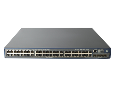 HPE A 5120-48G-PoE+ EI Managed L3 Gigabit Ethernet (10/100/1000) Power over Ethernet (PoE) 1U Black
