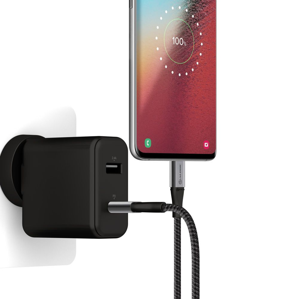 ALOGIC ULCC21.5-SGR USB cable 1.5 m 2.0 USB C Grey