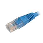 Cablenet CNL 100PK 0.5M C5e Bl UTP PVC 24AWG FMB networking cable