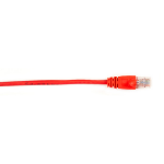 Black Box Cat6 Patch, 0.9m networking cable Red 35.4" (0.9 m)