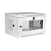 Tripp Lite SRW6UWG SmartRack 6U Low-Profile Switch-Depth Wall-Mount Mini Rack Enclosure, Clear Acrylic Window, White