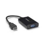 StarTech.com HD2VGAA2 video cable adapter Black