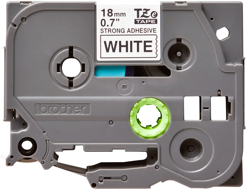 Brother TZE-S241 DirectLabel black on white extra strong Laminat 18mm x 8m for Brother P-Touch TZ 3.5-18mm/36mm/6-18mm/6-24mm/6-36mm