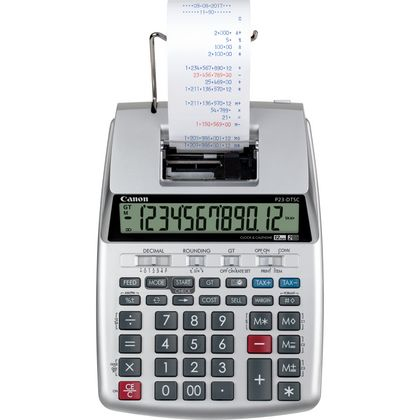 Image of Canon P23-DTSC calculator Desktop Printing Silver