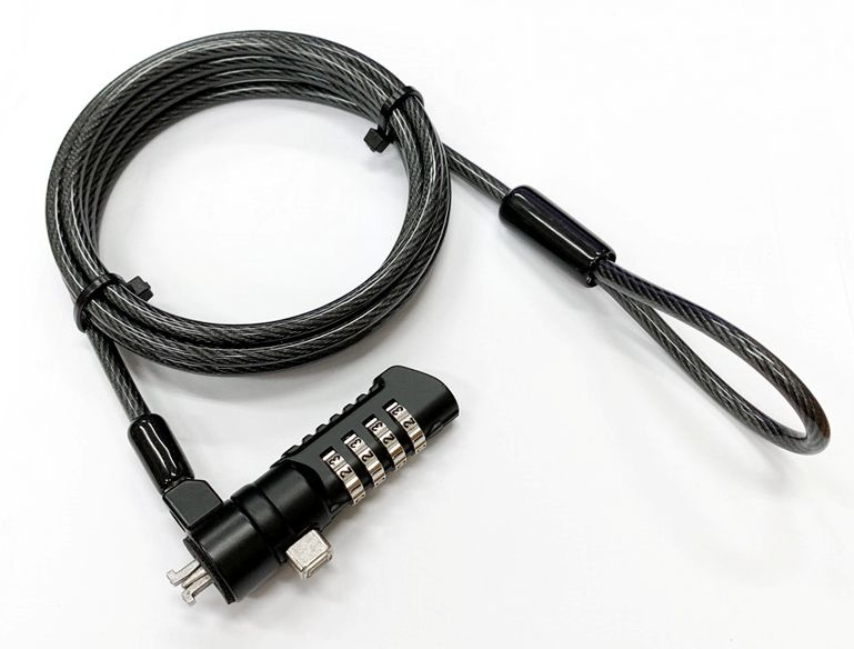 Image of eSTUFF GLB220105 cable lock Black 1.8 m