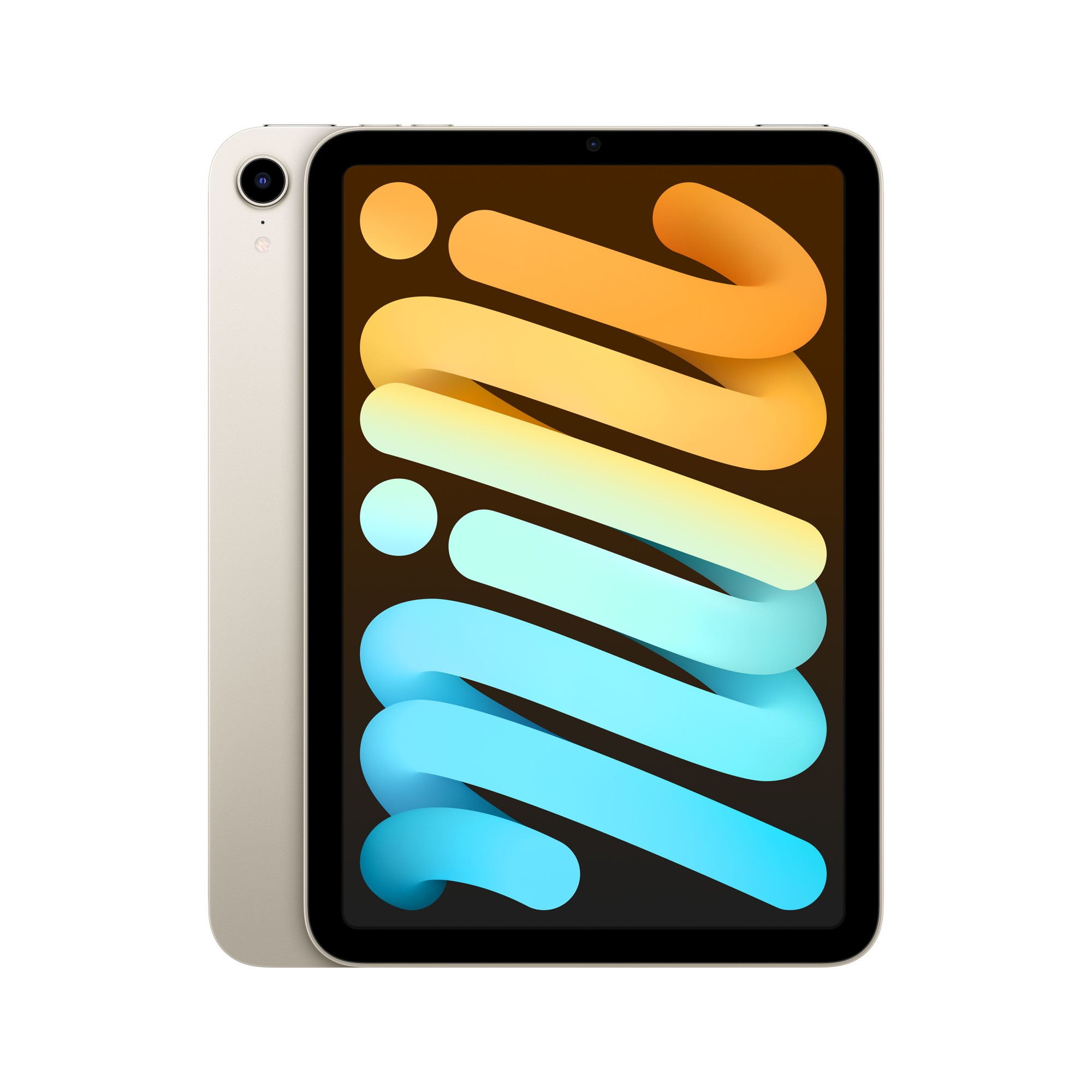 iPad mini, 8.3" LED, 2266 x 1488, A15 Bionic, 64GB, 802.11ax Wi?Fi 6, Bluetooth 5.0, Touch ID, 12MP + 12MP, iPadOS