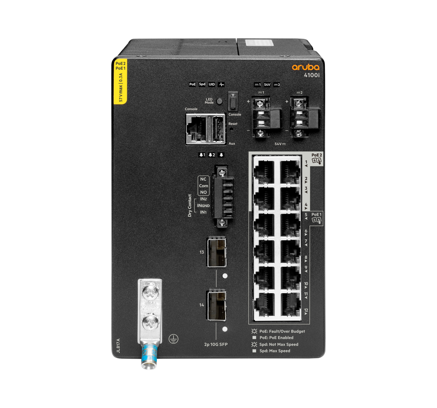 Image of Aruba, a Hewlett Packard Enterprise company Aruba 4100i Managed L2...