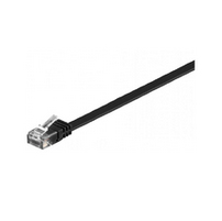 Image of Microconnect 0.5m Cat6 networking cable Black U/UTP (UTP)