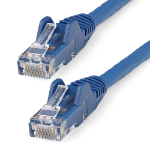StarTech.com 3m CAT6 Ethernet Cable - LSZH (Low Smoke Zero Halogen) - 10 Gigabit 650MHz 100W PoE RJ45 10GbE UTP Network Patch Cord Snagless with Strain Relief - Blue, CAT 6, ETL Verified, 24AWG