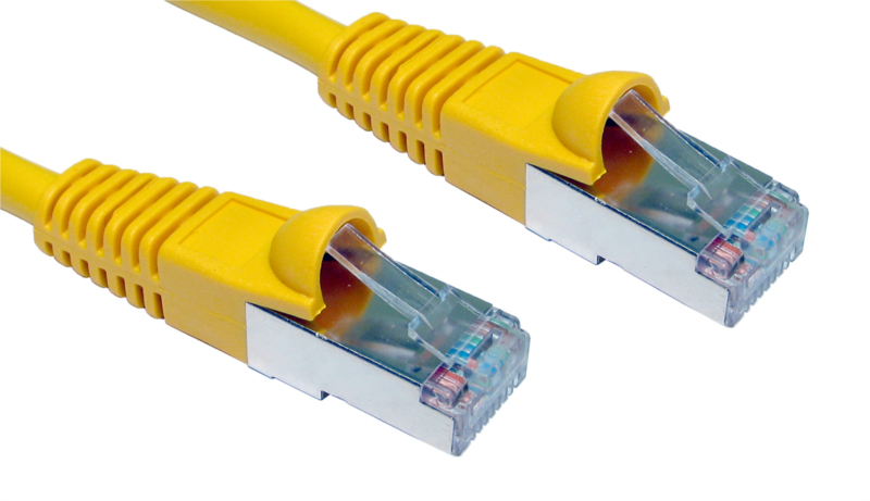 Cables Direct B5ST-303Y networking cable Yellow 3 m Cat5e F/UTP (FTP)