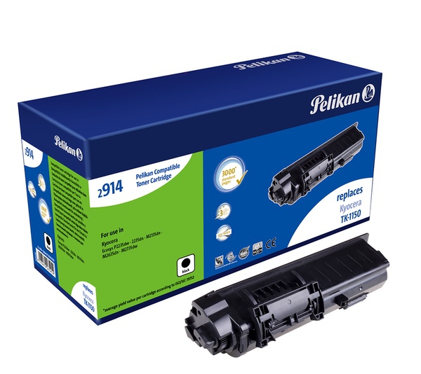 Image of Pelikan Laser Toner For Kyocera Mita TK-1150 Black