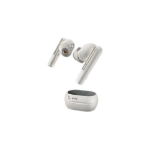 HP Poly Voyager Free 60+ UC M White Sand Earbuds + BT700 USB-A Adapter + TScreen Charge Case