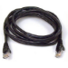 Belkin 1m 6 UTP cable de red Negro Cat6