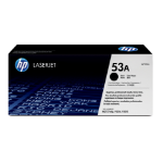 HP Q7553A/53A Toner cartridge black, 3K pages ISO/IEC 19752 for HP LaserJet P 2015