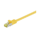 Microconnect 0.25m Cat7 S/FTP networking cable Yellow S/FTP (S-STP)
