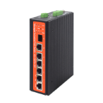 Wi-Tek WI-PMS305GF-I network switch Managed L2 Gigabit Ethernet (10/100/1000) Power over Ethernet (PoE) Black, Orange
