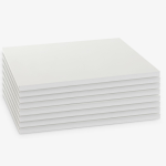 United Storage 1.20m x 0.30m Shelves White Set of 8 (4 bays)