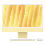 Apple iMac Apple M M4 59,7 cm (23.5") 4480 x 2520 Pixels Alles-in-één-pc 16 GB 1 TB SSD macOS Sequoia Wi-Fi 6E (802.11ax) Geel