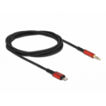 DeLOCK Audio Cable 8 pin Lightning male to Stereo jack male 3.5 mm 3 pin 1.5 m