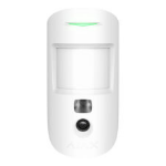 Ajax MotionCam (PhOD) Passive infrared (PIR) sensor Wireless Wall White