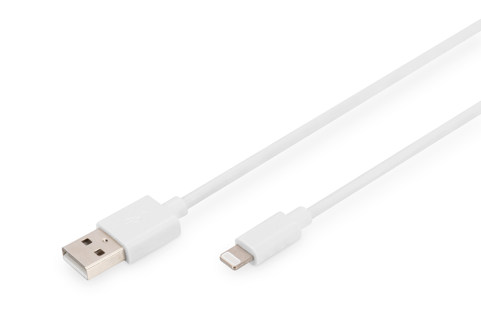 Photos - Cable (video, audio, USB) Digitus Lightning to USB-A data/charging cable, MFI-certified DB-600106-02 