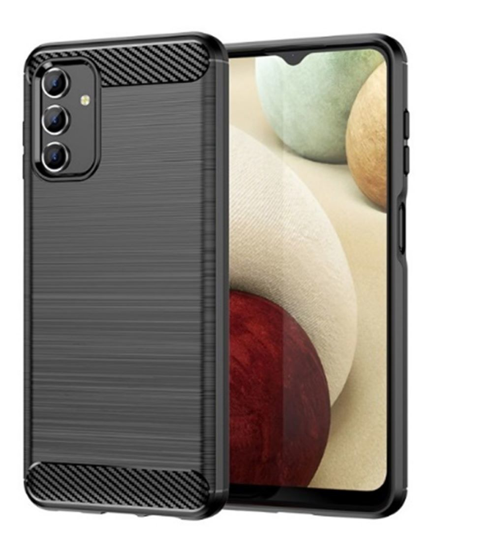 JLC Samsung A13 / A04S 4G/5G Brushed Silicone Case- Black
