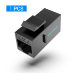 Vention NETWORK Keystone Jack CAT6 UTP Coupler Black IPGW0-5 (5-pack)