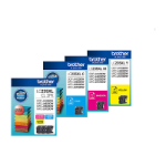 Brother LC235XL COLOUR VALUE PACK 1XCYAN 1X MAGENTA 1X YELLOW