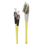 ALOGIC 5m LC-ST Single Mode Duplex LSZH Fibre Cable 09/125 OS2