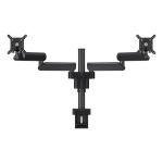 Vogel's Vogel's MOMO 2237 - Mounting kit (monitor arm) - for 2 LCD displays - black - screen size: up to 34" - desk-mountable
