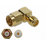 DeLOCK 89955 wire connector SMA, RP-SMA Gold