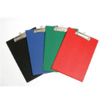 MARBIG CLIPBOARD PVC A4 PVC ASSORTED