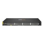 HPE HPE Aruba Networking CX 6000 48p 10M/100M/1G Class4 PoE 4p SFP 1G 370W Switch