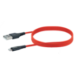Schwaiger LPRO410 501 mobiele telefoonkabel Rood 1,2 m USB A Lightning
