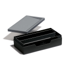 Durable Varicolor desk drawer organizer Plastic, Rubber Charcoal