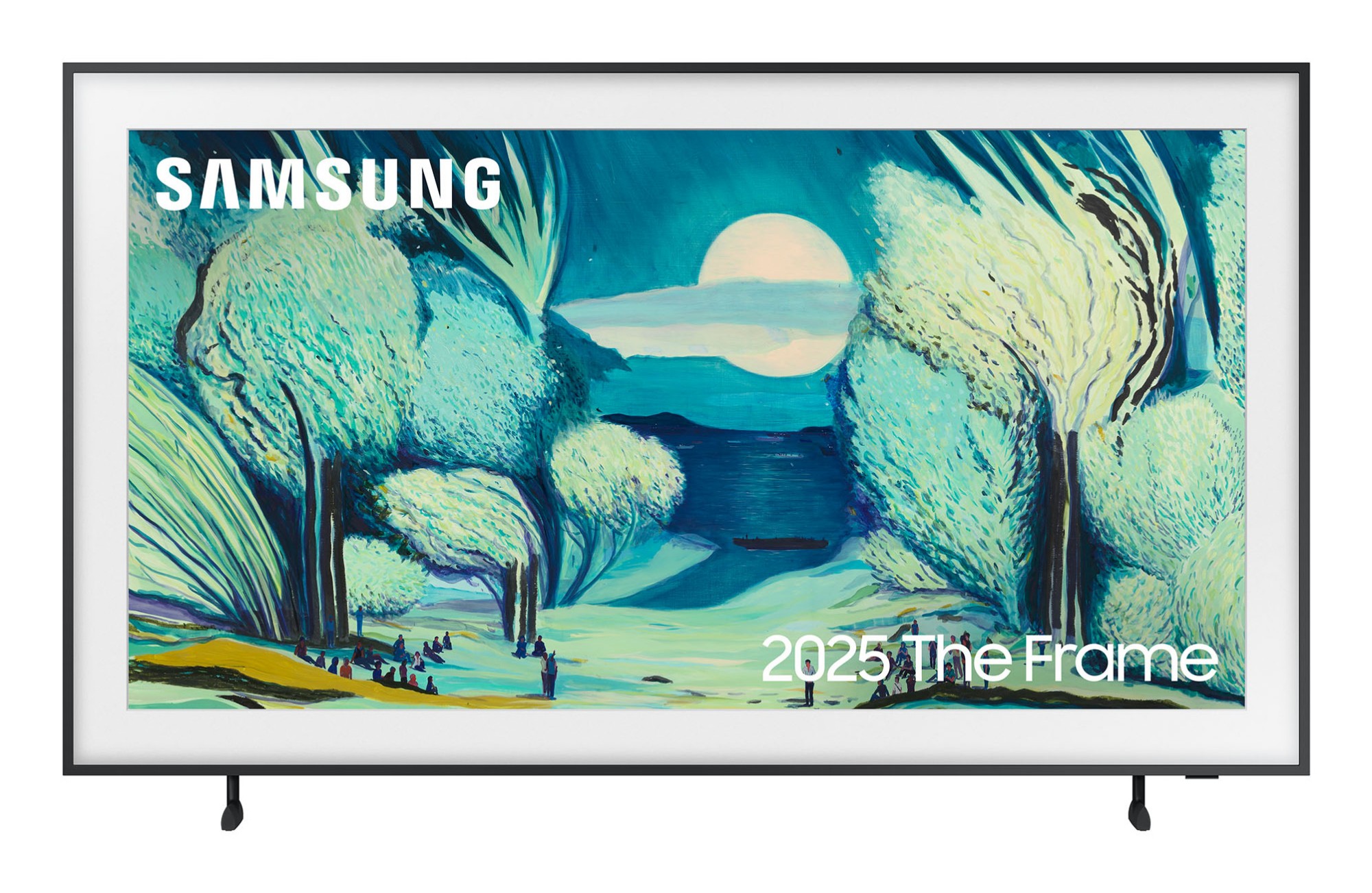 Samsung 2025 50" The Frame Art Mode QLED 4K HDR Smart TV 127 cm (50") 4K Ultra HD Wi-Fi Black