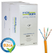 Cablenet Cat6 Orange U/UTP LSOH 24AWG Solid CPR B2ca Cable 305m Reel in Box