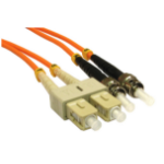 Cables Direct 3m OM2 Fibre Optic Cable ST - SC (Multi-Mode)