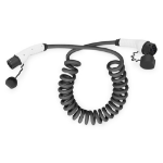 Digitus Spiral EV charging cable 7,5 m type 2 to type 2 Black Type 2 Type 2 Straight Straight IP55