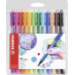 STABILO pointMax fineliner Medium Black, Blue, Brown, Green, Light Blue, Light Green, Orange, Pink, Purple, Red, Yellow 12 pc(s)