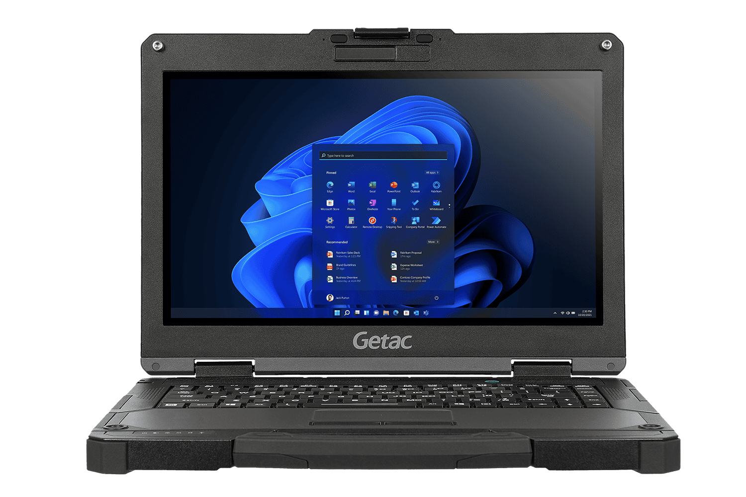 Getac B360 i5-10210U Notebook 33.8 cm (13.3") Touchscreen Full HD Intel® Core™ i5 8 GB DDR4-SDRAM 256 GB SSD Wi-Fi 6 (802.11ax) Windows 11 Pro Black